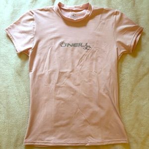 O’Neill XS Light Pink Swim Shirt